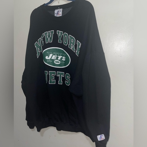 NWT Authentic vintage Jets Crewneck - Picture 4 of 7